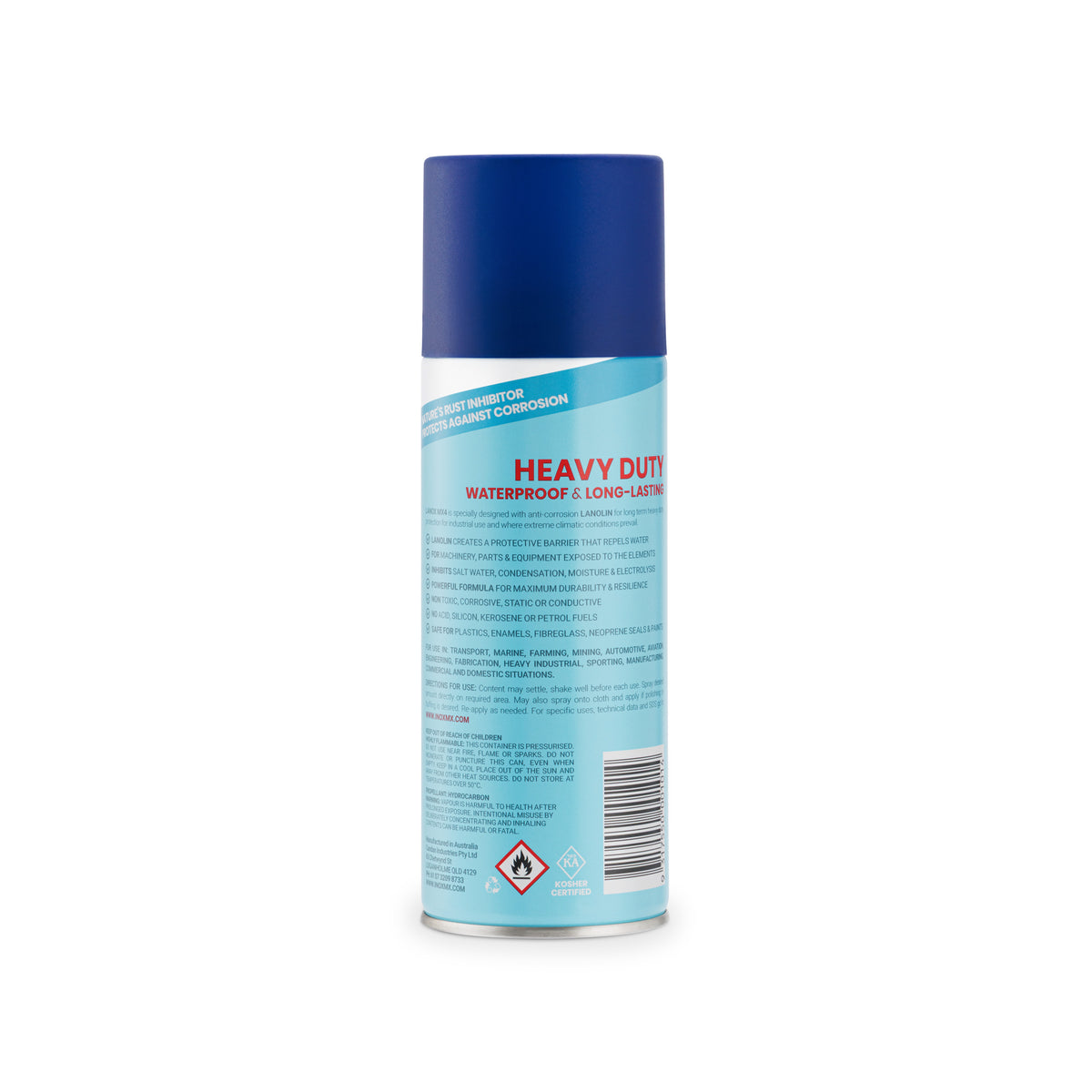 6 x MX4 Lanox Lanolin Lubricant 300g Aerosol