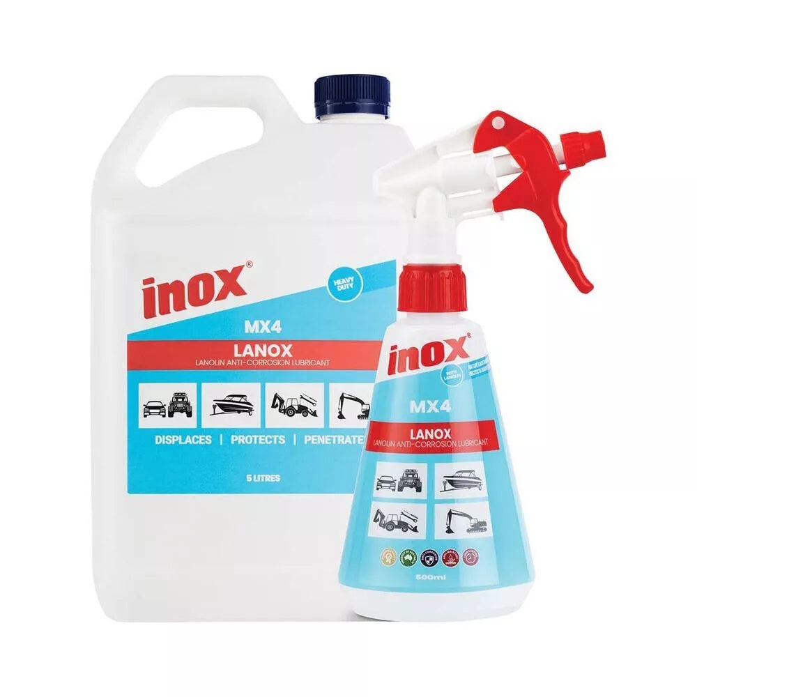 MX4 Lanox Lanolin Lubricant 5L With Free Applicator
