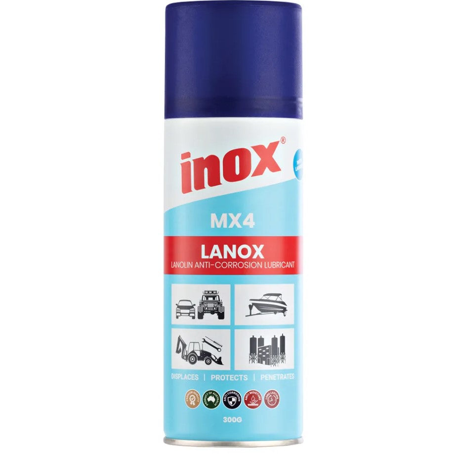 MX4 Lanox Lanolin Lubricant 300g Aerosol