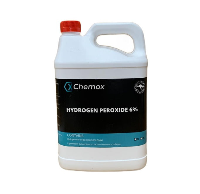 Chemox - 6% H2O2 Hydrogen Peroxide 4L - Free Shipping!!