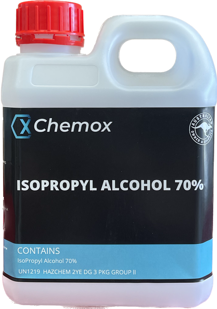 Chemox - Isopropyl Alcohol Isopropanol 70% Rubbing Alcohol 1L