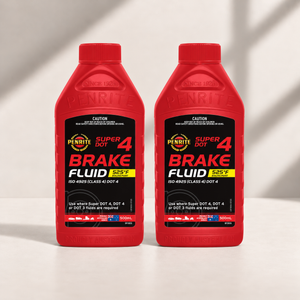 2 X Penrite Brake Fluid Super DOT 4 500ml - BF0005 (Twin Pack)