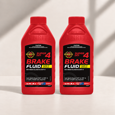 2 X Penrite Brake Fluid Super DOT 4 500ml - BF0005 (Twin Pack)