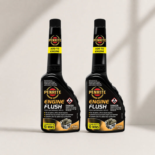 2 X Penrite Engine Flush 375mL - ADEF375 ** Twin Pack **