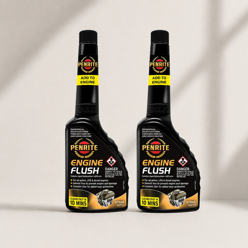 2 X Penrite Engine Flush 375mL - ADEF375 ** Twin Pack **