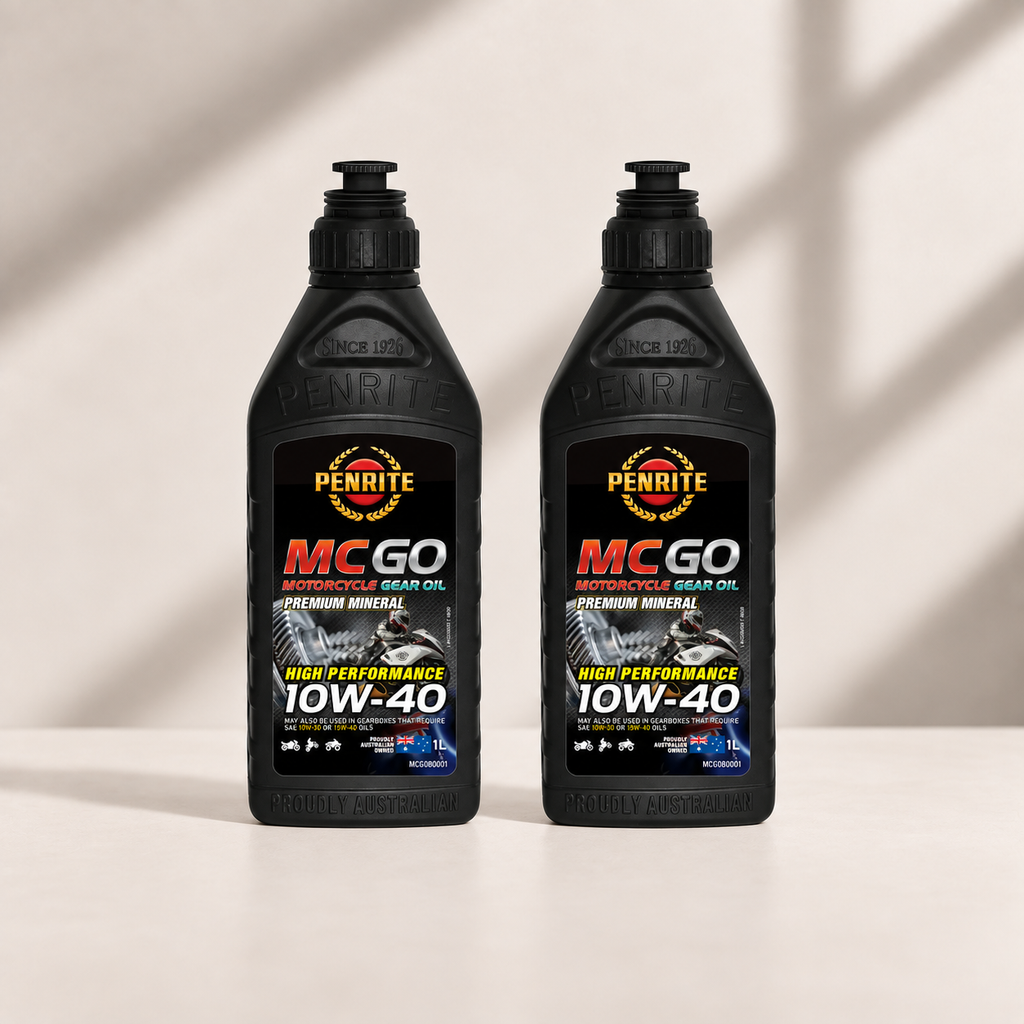 2 X Penrite MC Gear Oil Mineral - MCGO80001 (Twin Pack)