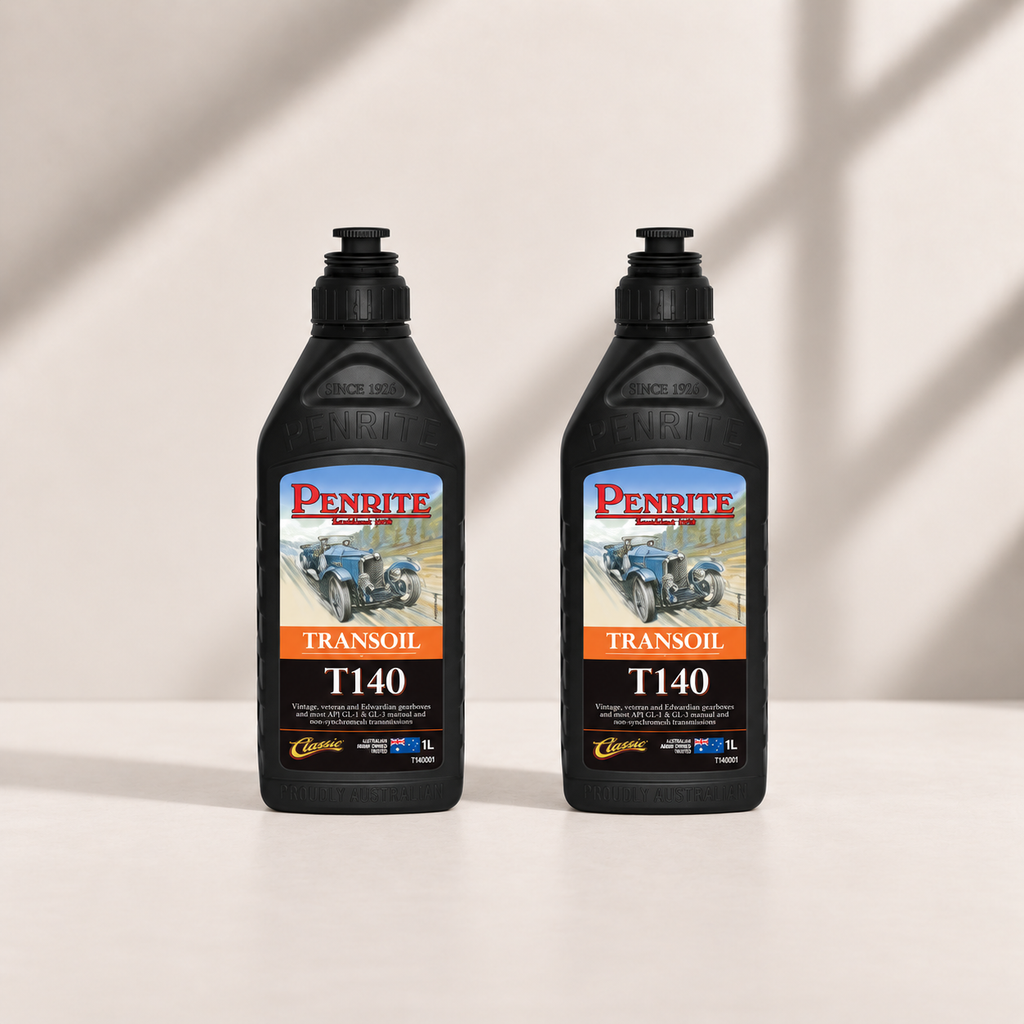 2 X Penrite Oil Transoil Sae 140 1L - T140001 (Twin Pack)