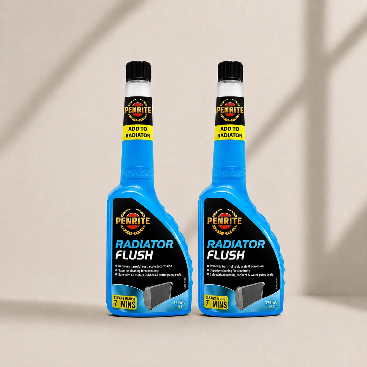 2 X Penrite Radiator Flush Additive 375mL - ADRF375 ** Twin Pack **