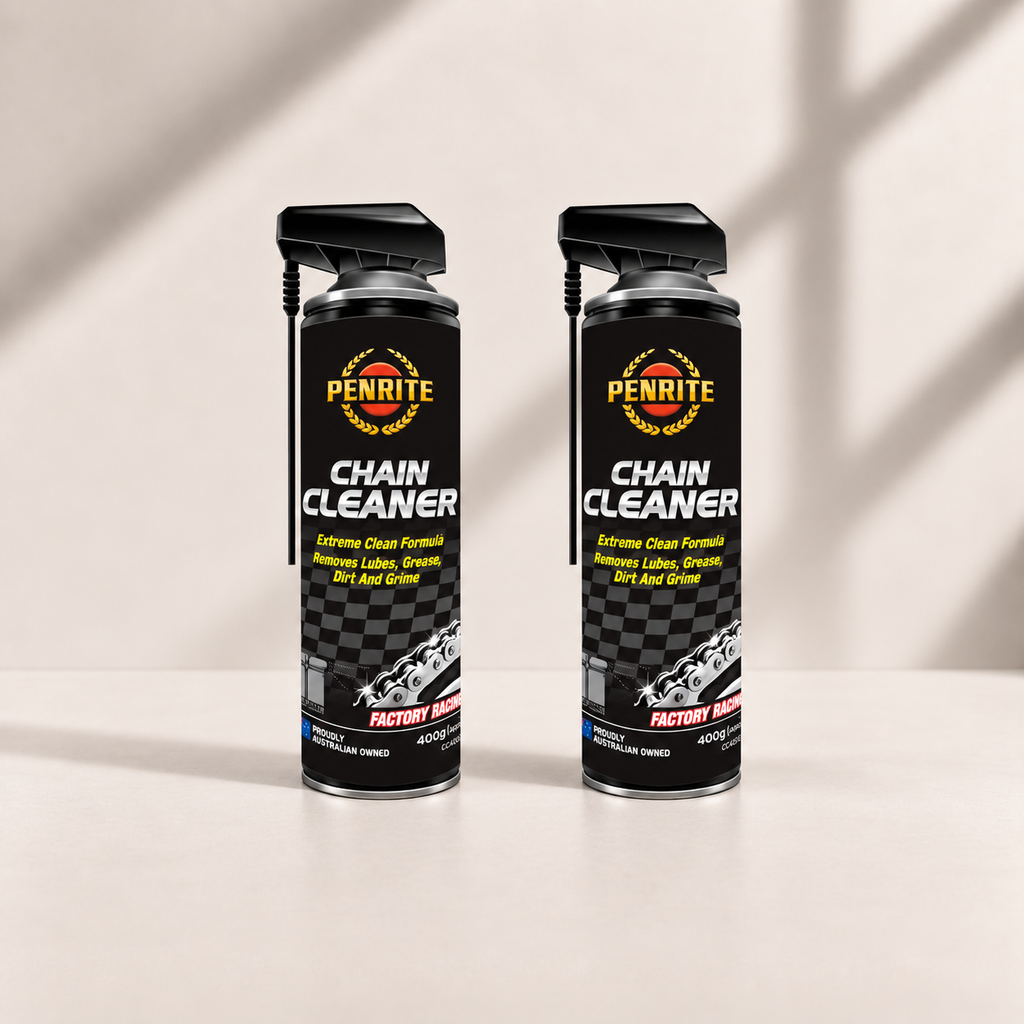2 X Penrite Super Strength 10 Tenths Chain Cleaner 400ml - MCACC0004 (Twin Pack)