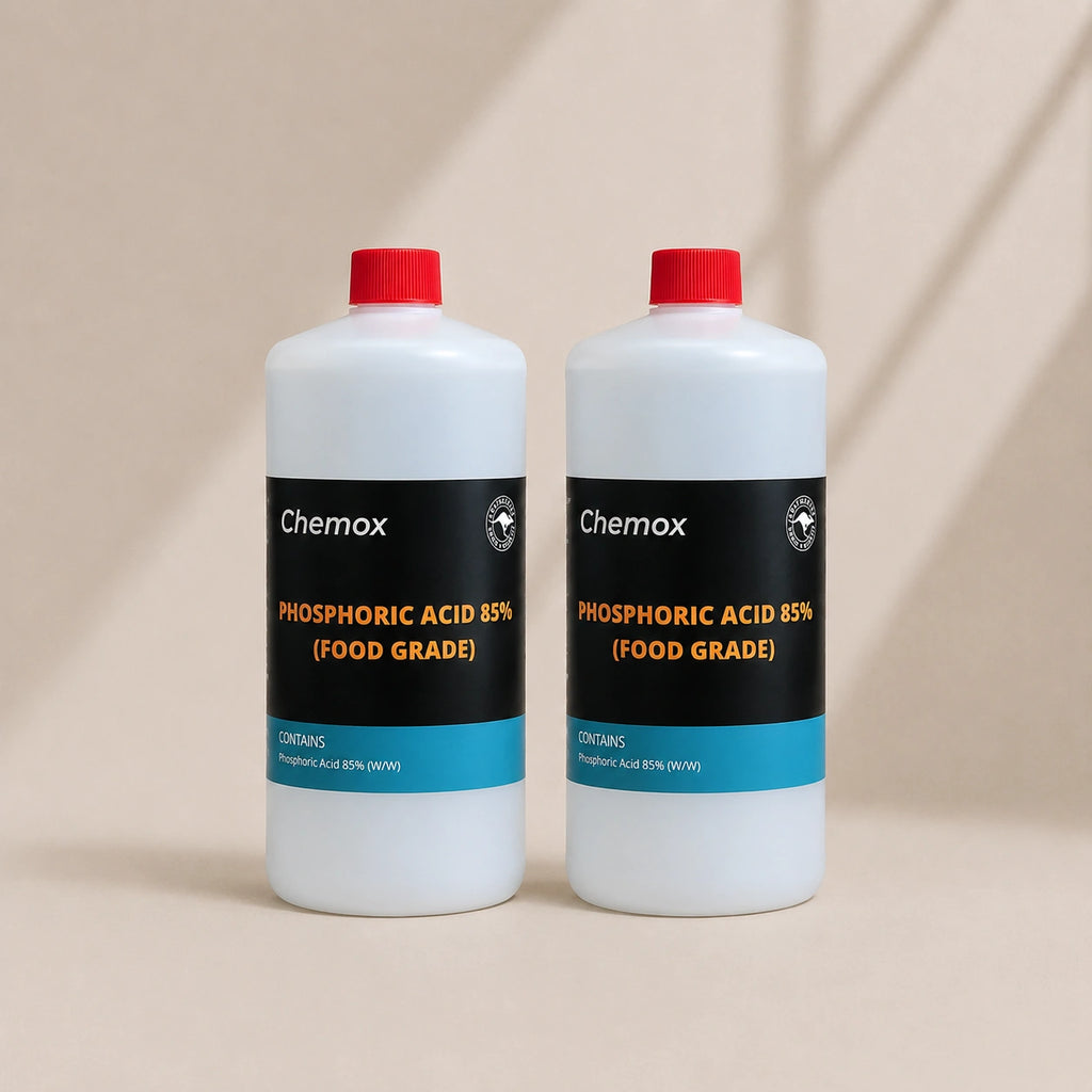 2 x 85% Phosphoric Acid 1L - Food Grade Orthophosphoric (Twin Pack)