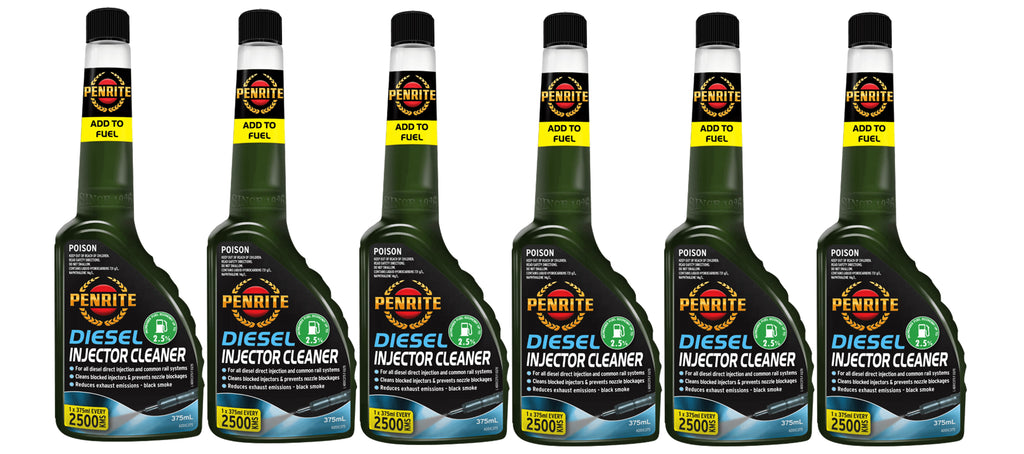 6 X Penrite Diesel Injector Cleaner 375mL - ADDIC375 (Six Pack)