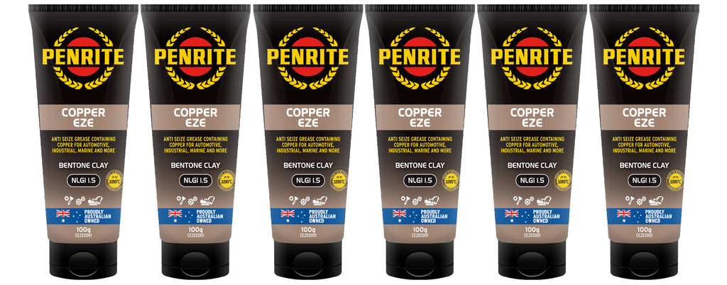 6 X Penrite Copper Eze Anti-Seize Grease 100g CEZE0001 ** Box **