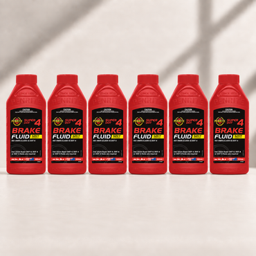 6 X Penrite Brake Fluid Super DOT 4 500ml - BF0005 (Box)