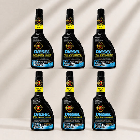 6 X Penrite Diesel Total Fuel System Cleaner 375mL - ADDTSC375  (Six Pack)