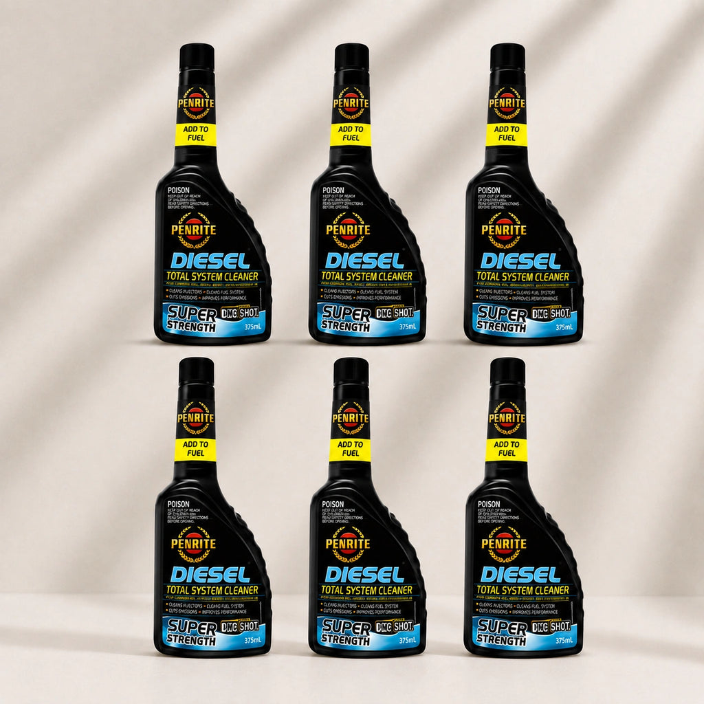 6 X Penrite Diesel Total Fuel System Cleaner 375mL - ADDTSC375  (Six Pack)