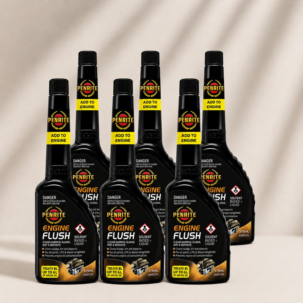 6 X Penrite Engine Flush 375mL - ADEF375  (Six Pack)