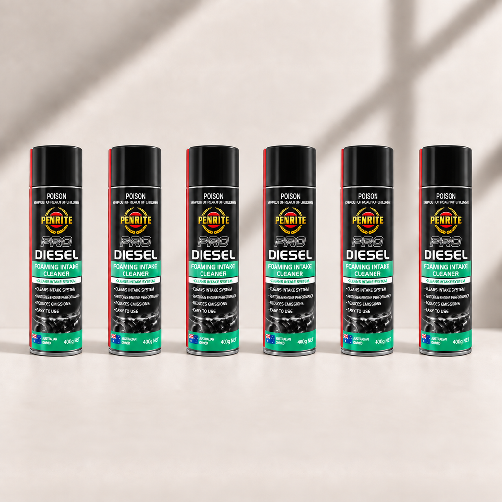 6 X Penrite Foaming Intake Cleaner Diesel P26 130ml - P26DSLAIC000130 (Box)