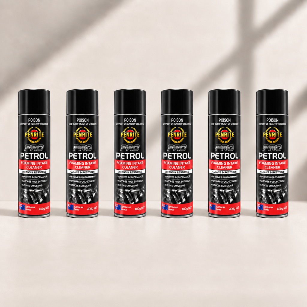6 X Penrite Foaming Intake Cleaner Petrol P26 240ml - P26PETAIC000240 (Box)