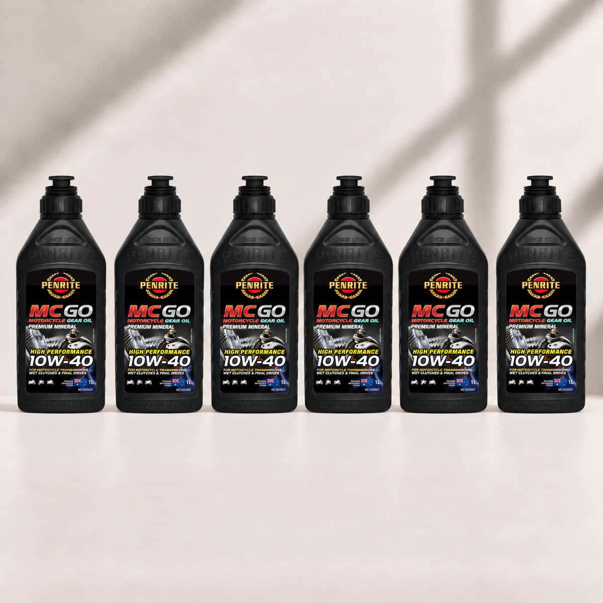 6 X Penrite MC Gear Oil Mineral - MCGO80001 (BOX)