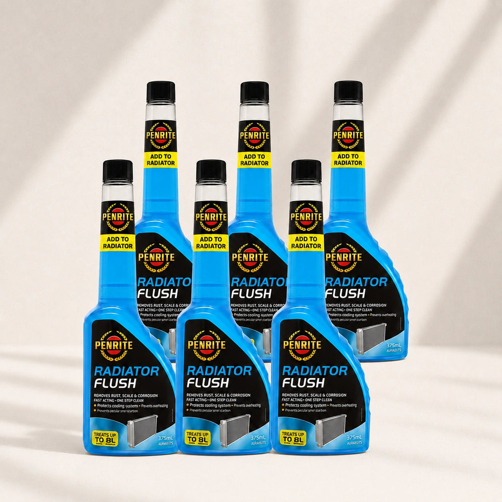 6 X Penrite Radiator Flush Additive 375mL - ADRF375  (Six Pack)