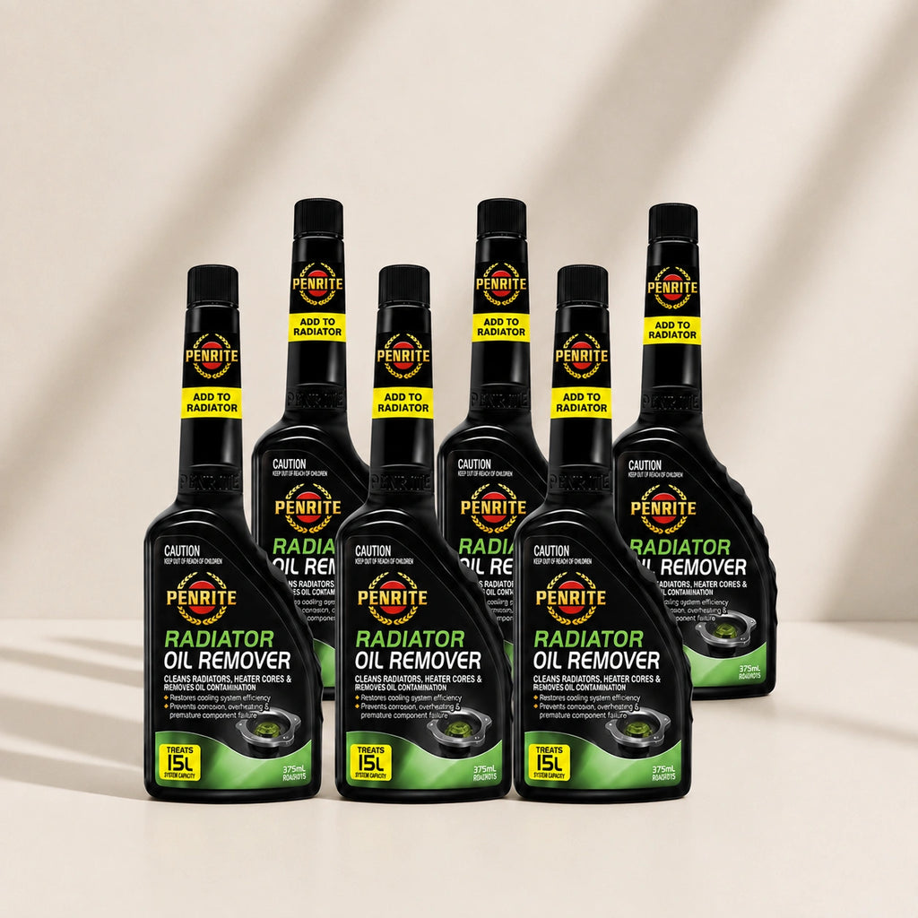 6 X Penrite Radiator Oil Remover 375ml - ADROR375  (Six Pack)