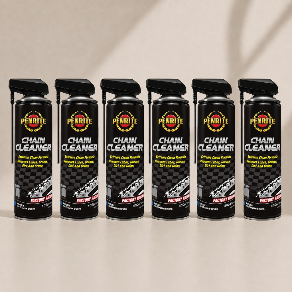 6 X Penrite Super Strength 10 Tenths Chain Cleaner 400ml - MCACC0004 (Box)