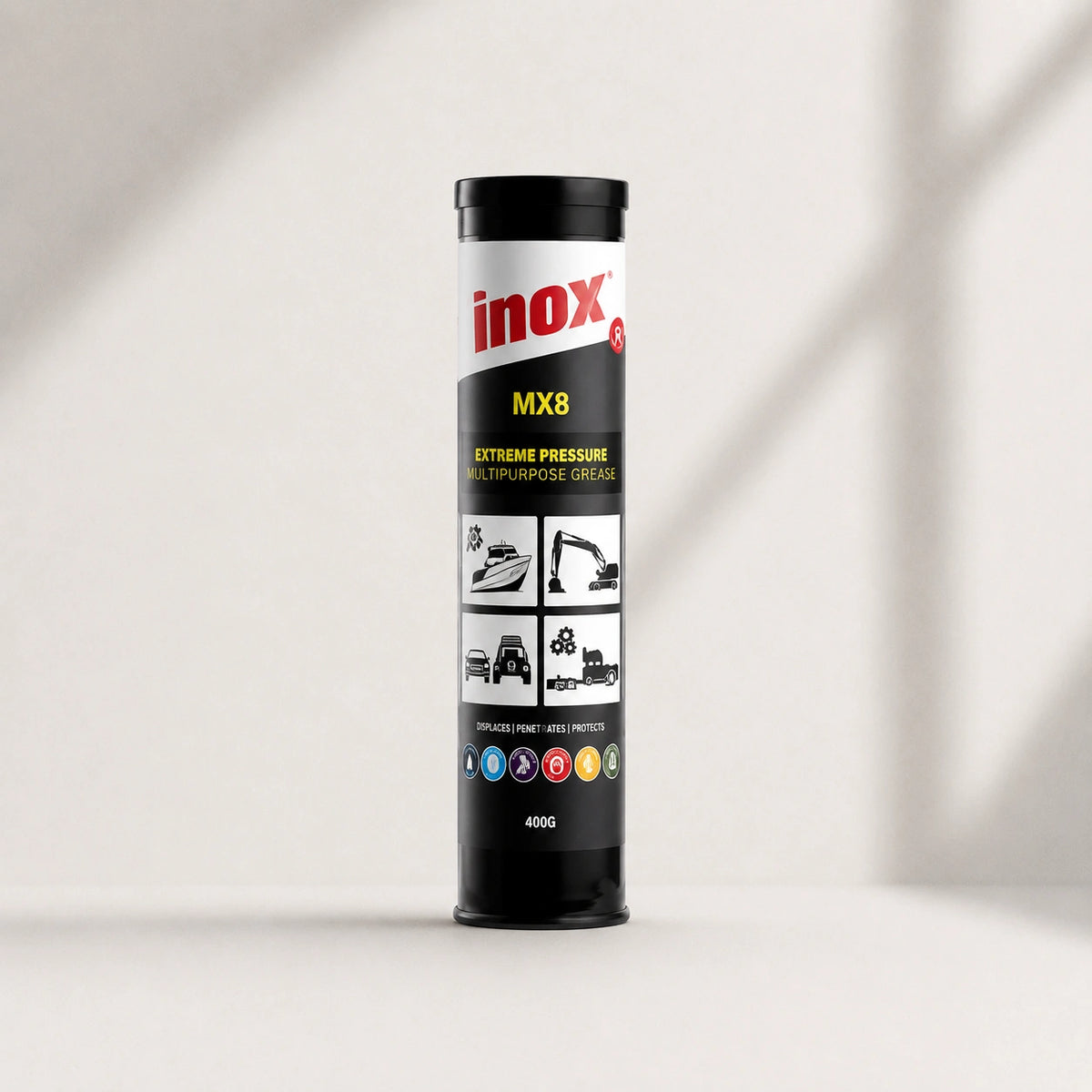 Inox MX8 High temp Extreme Pressure Lithium Complex PTFE grease 450g