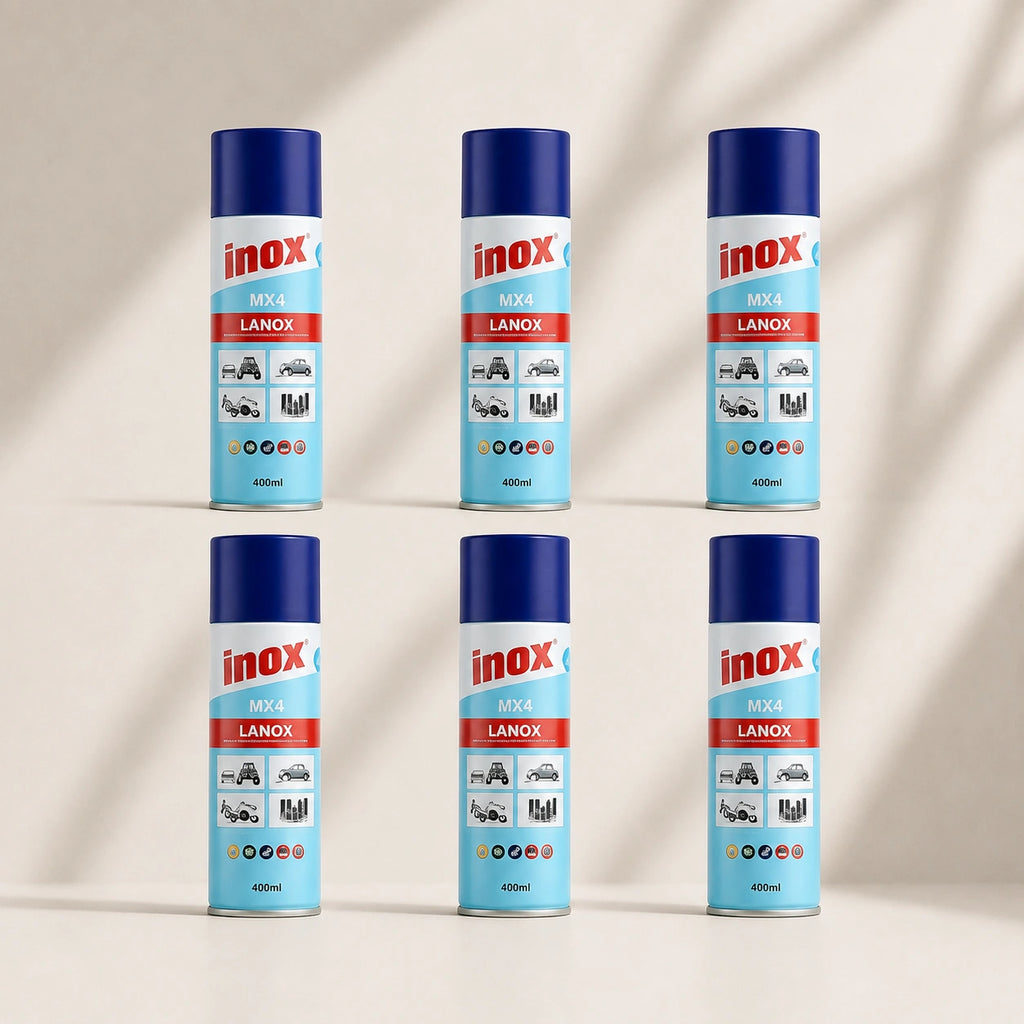 6 x MX4 Lanox Lanolin Lubricant 300g Aerosol