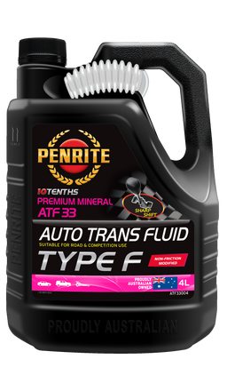 Penrite ATF 33 Type F Automatic Transmission Fluid 4L - ATF33004
