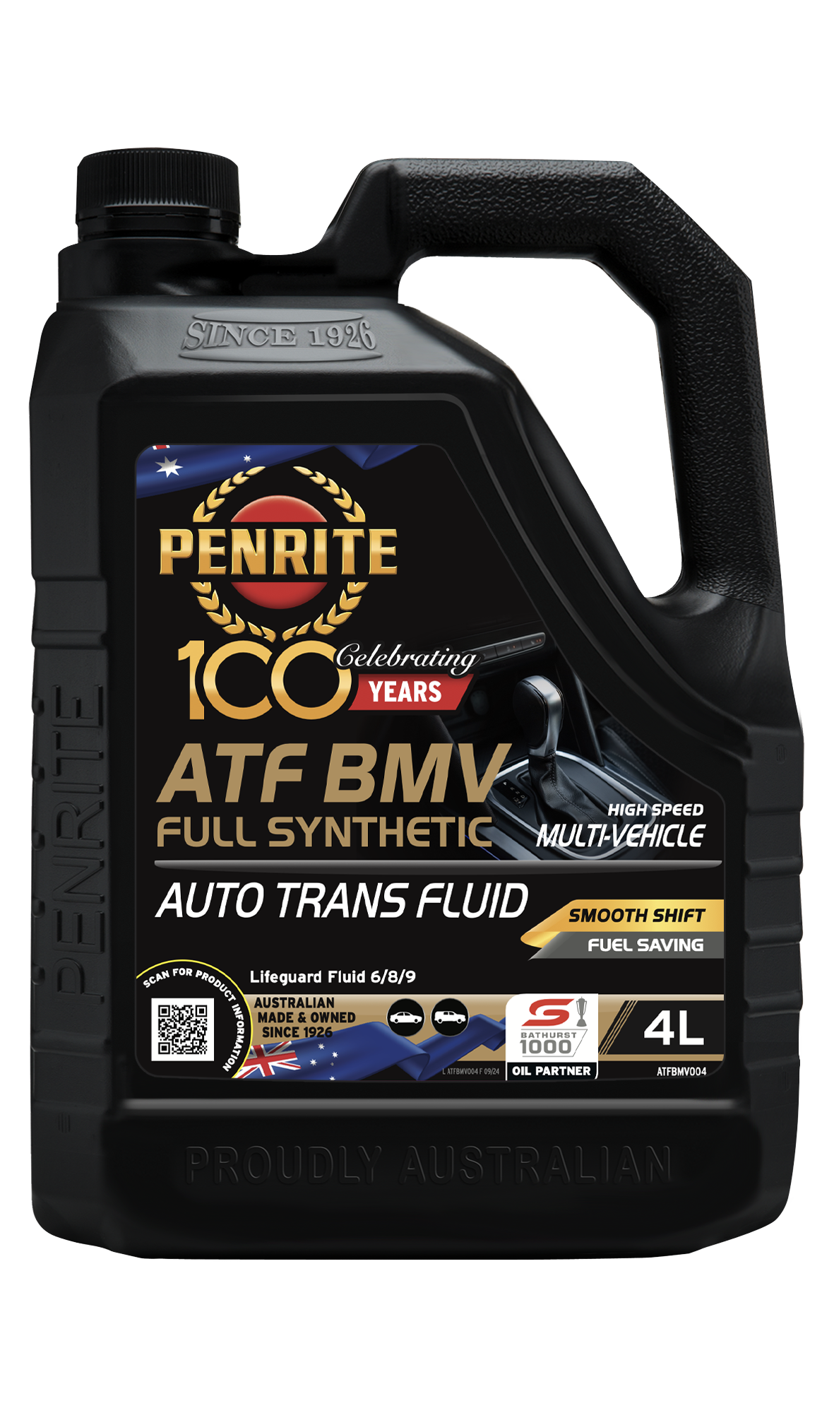 Penrite ATF BMV Multi Vehicle Automatic Transmission Fluid 4L - ATFBMV004