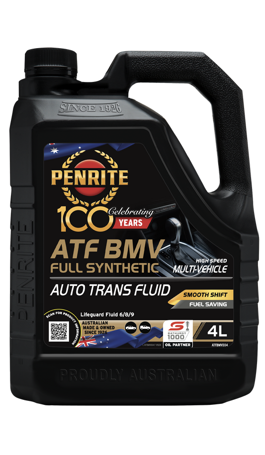 Penrite ATF BMV Multi Vehicle Automatic Transmission Fluid 4L - ATFBMV004