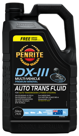 Penrite ATF DXIII Multi Vehicle Automatic Transmission Fluid 4L - ATFDX3004