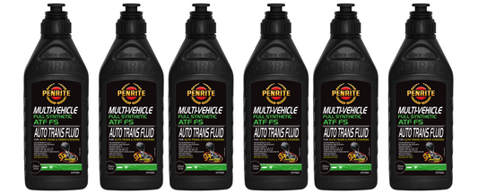 6 X Penrite ATF FS Multi Vehicle Automatic Transmission Fluid 1L - ATFFS001 (Box)