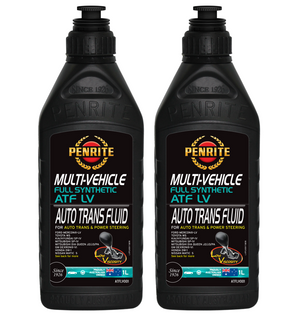 2 X Penrite ATF LV Multi Vehicle Automatic Transmission Fluid 1L - ATFLV001 (Twin Pack)