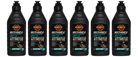6 X Penrite ATF LV Multi Vehicle Automatic Transmission Fluid 1L - ATFLV001 (Box)