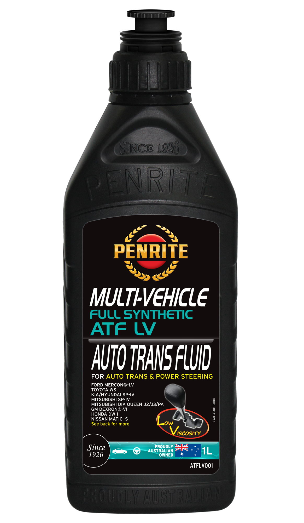 Penrite ATF LV Multi Vehicle Automatic Transmission Fluid 1L - ATFLV001