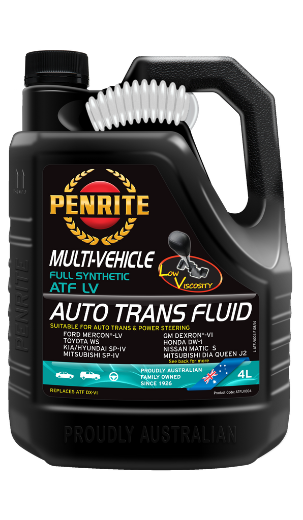 Penrite ATF LV Multi Vehicle Automatic Transmission Fluid 4L - ATFLV004