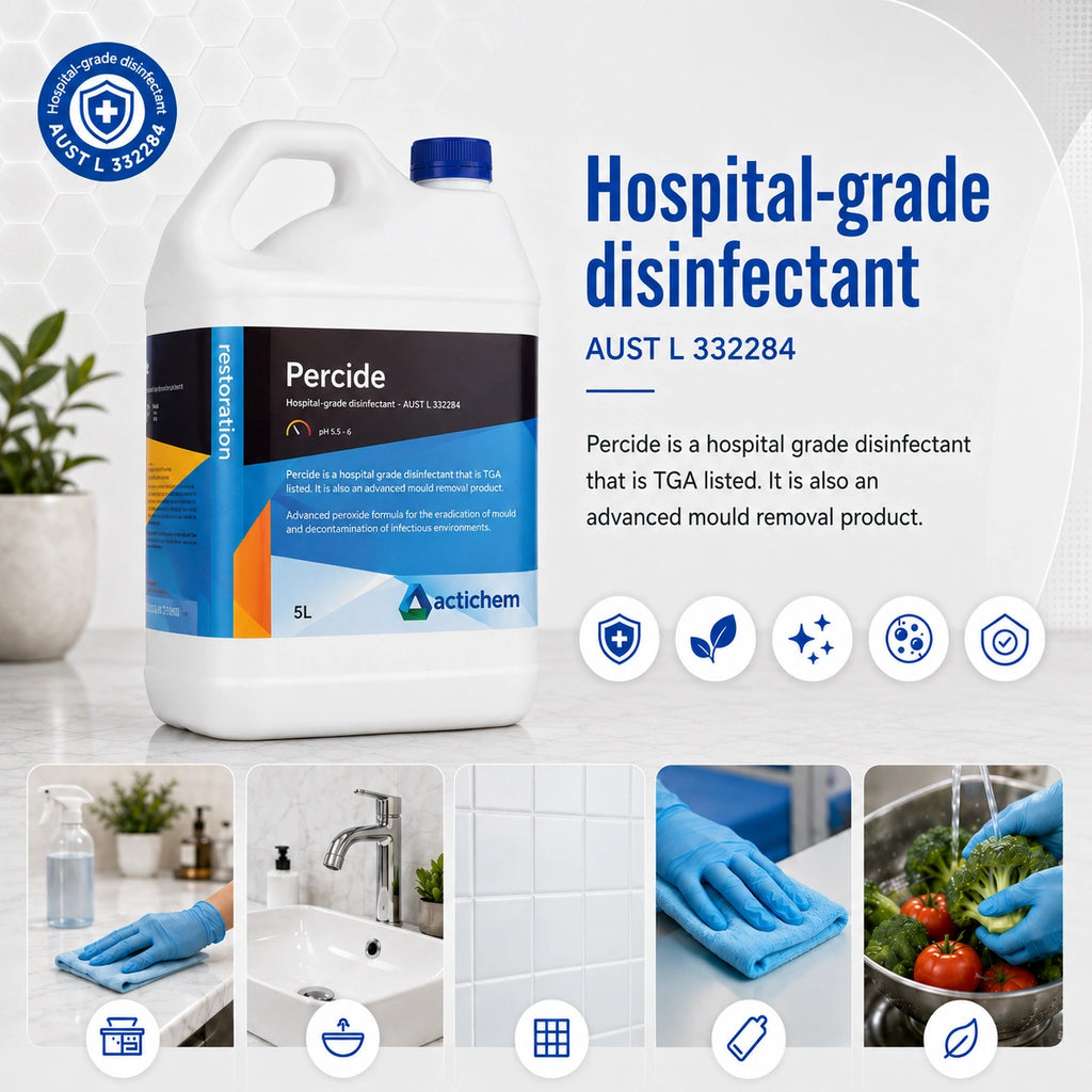 Actichem Percide 5L - RTU - Hospital-grade disinfectant