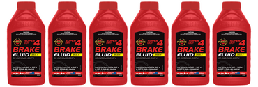 6 X Penrite Brake Fluid Super DOT 4 500ml - BF0005 (Box)