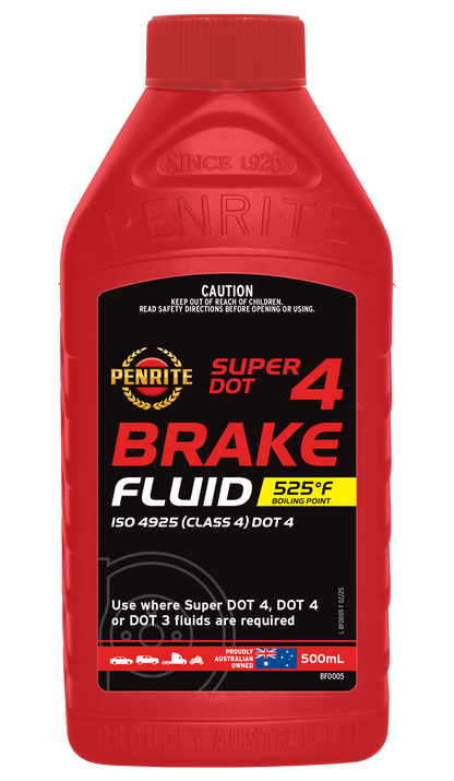 Penrite Brake Fluid Super DOT 4 500ml - BF0005
