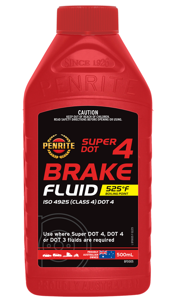 Penrite Brake Fluid Super DOT 4 500ml - BF0005