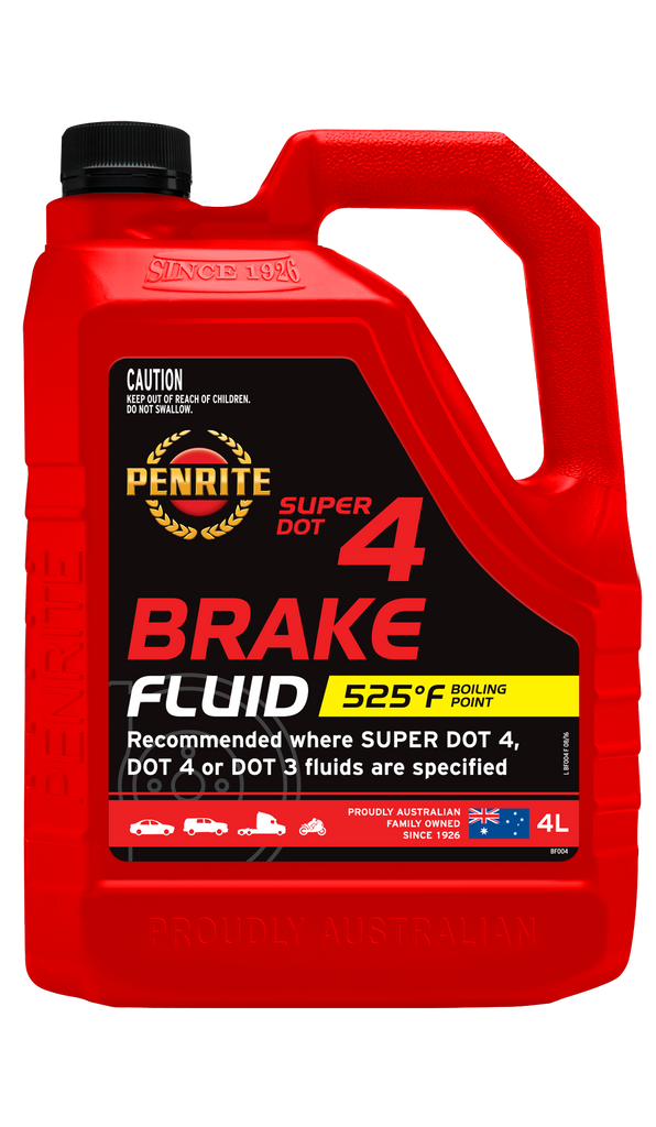 Penrite Brake Fluid Super DOT 4 4L - BF004