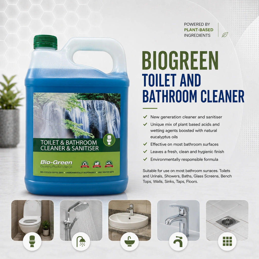 Bio-Green Toilet and Bathroom Cleaner 5L