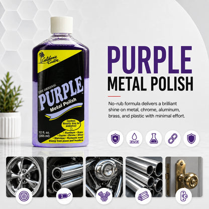 California Customs Purple Metal Polish 355ml