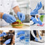 Capri Premium Vinyl Gloves Powder Free Large Blue 1000 Pcs (10 X 100pcs) - C-GV0012
