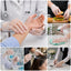 Capri Premium Vinyl Gloves Powder Free Large Clear 1000 Pcs (10 X 100pcs) - C-GV0006
