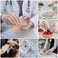 Capri Premium Vinyl Gloves Powder Free Medium Clear 100 Pcs - C-GV0005