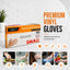 Capri Premium Vinyl Gloves Powder Free Small Clear 100 Pcs - C-GV0004