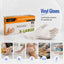 Capri Premium Vinyl Gloves Powder Free X-Large Clear 100 Pcs - C-GV0016