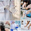 Capri Premium Vinyl Gloves Pre Powdered Small Clear 1000 Pcs (10 X 100pcs) - C-GV0001
